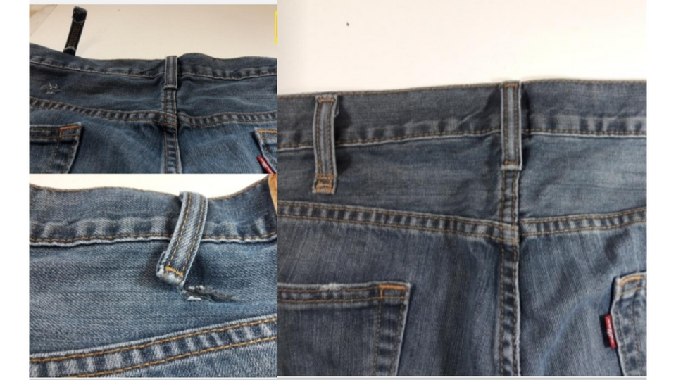 how to repair a pair of jeans